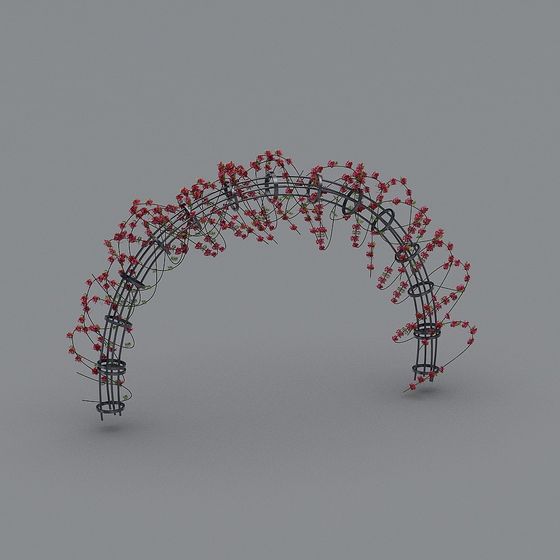 Colonna del cancello dei fiori-4