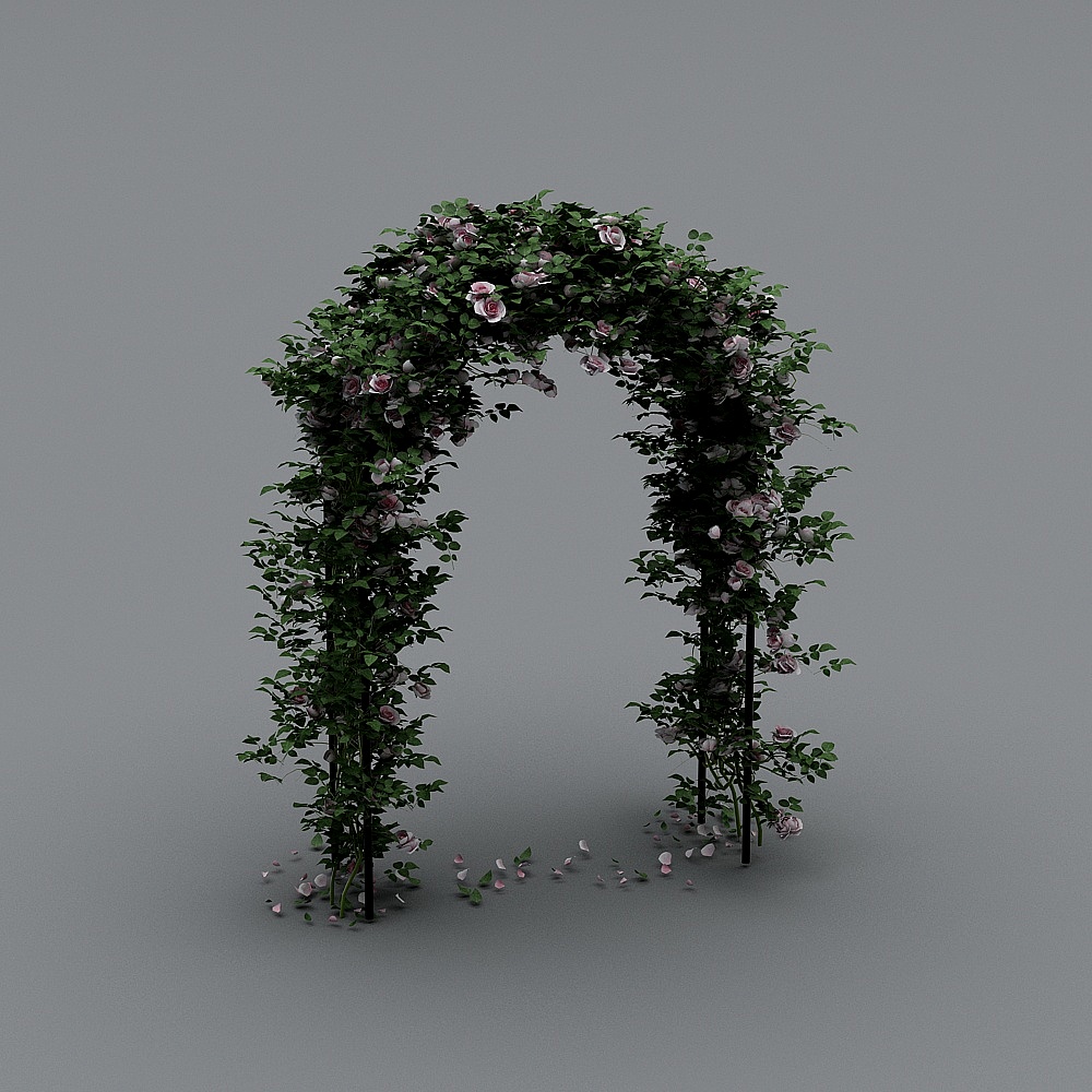 Flower Gate Column-6