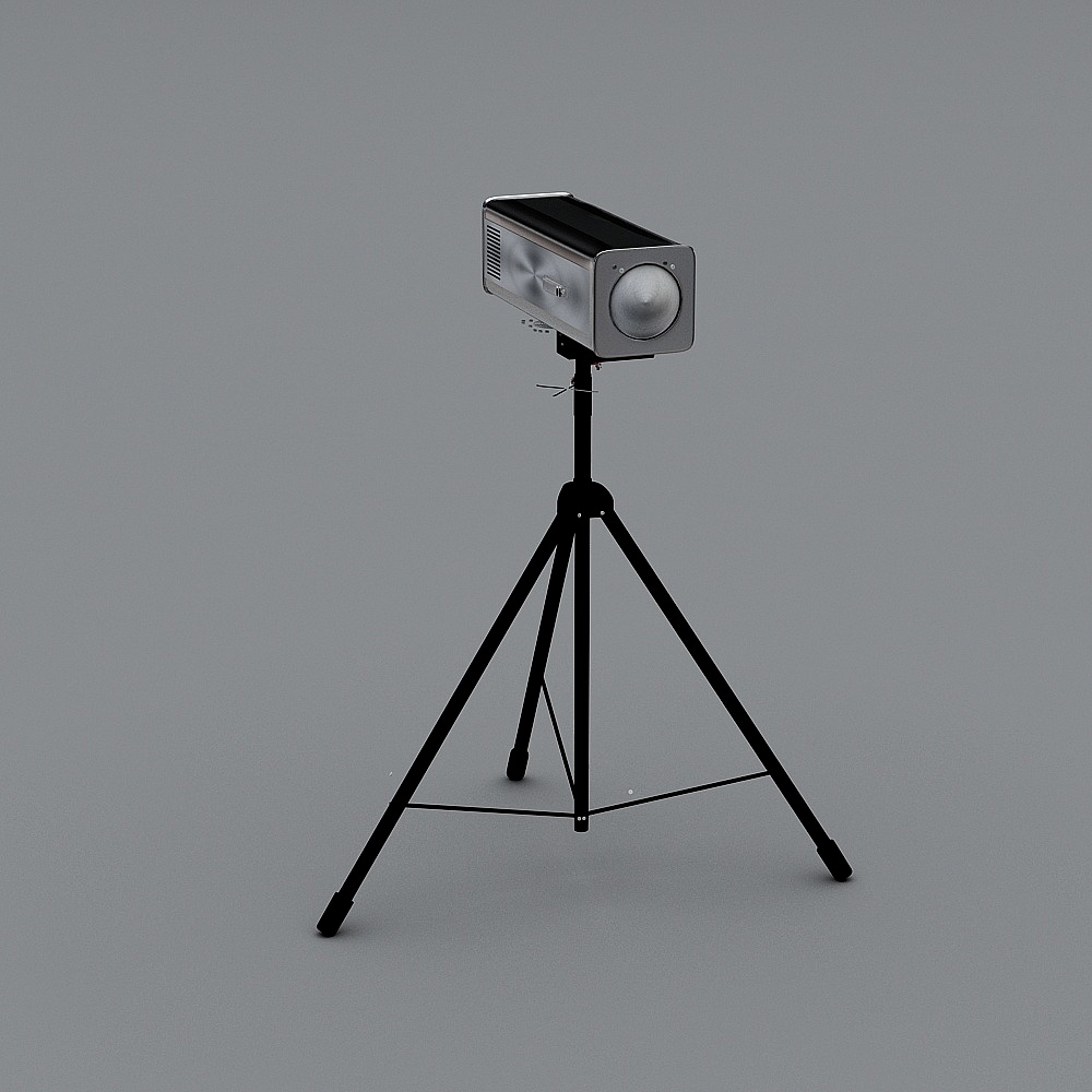 Stylish 3D Lighting Stand Model for Designers