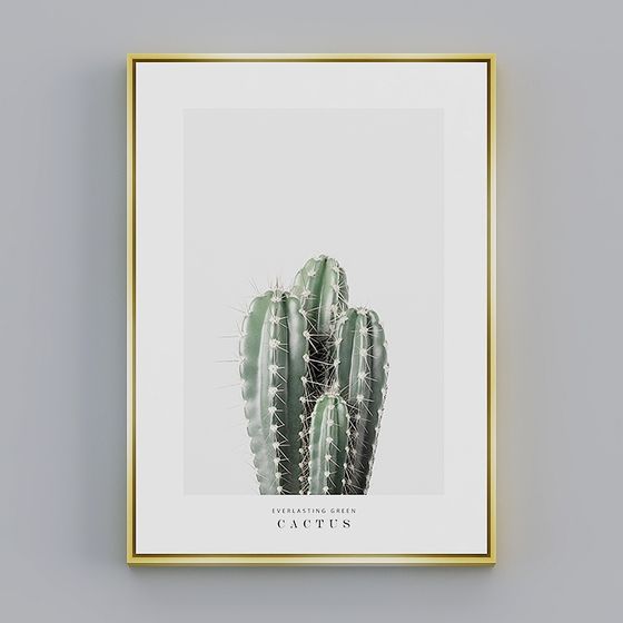 Evergreen Cactus 3D model