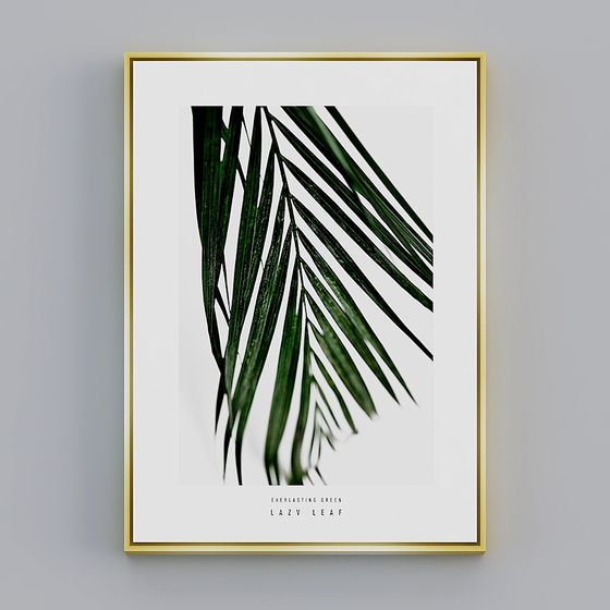 Lazy Leaf Low-Poly 3D Model for Creative Projects