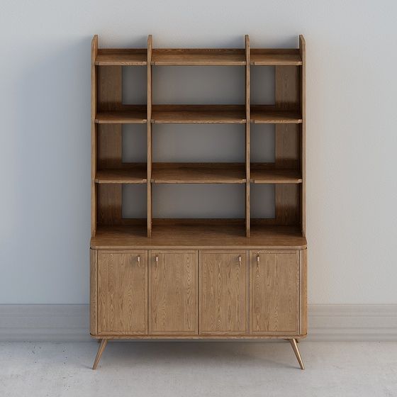 Tủ sách SL5102 - Màu nâu hổ phách