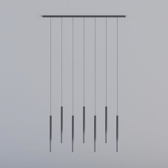 Cột đèn chùm nhà hàng