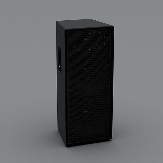 Stage Master Low-Poly High-Detail Sound Equipment 3D model