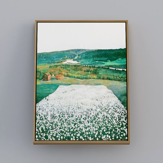 Idyllic Countryside 3D model