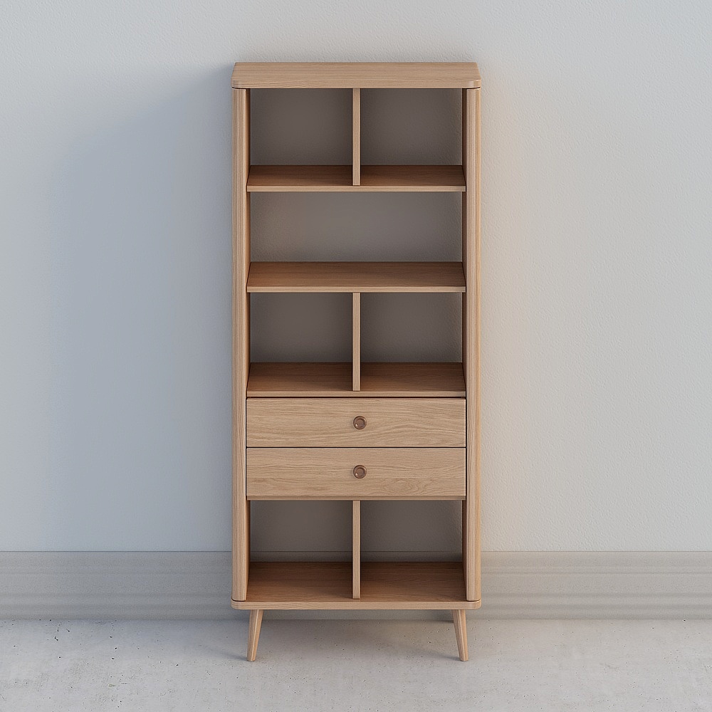 Série peinture blanche -w7005-1-Bibliothèque haute