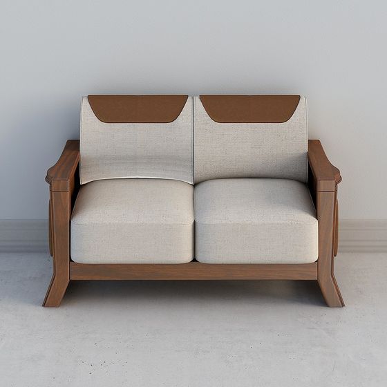 Estilo chino - YiXinju - Sofá de dos plazas - 6051