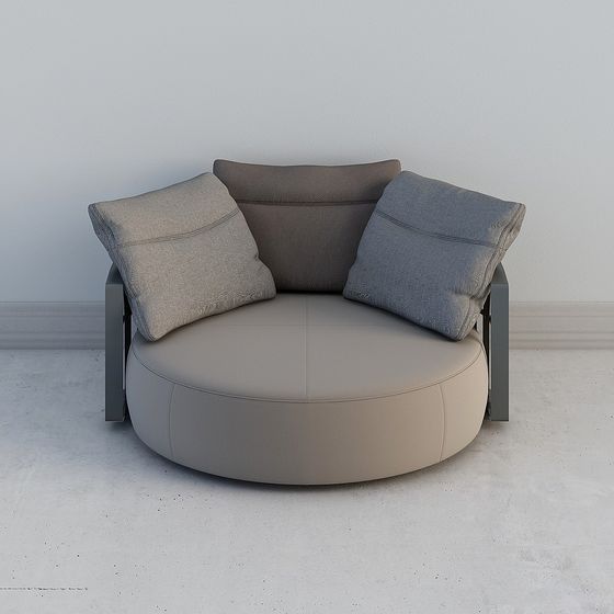 Circular Sofa Chair 3D model