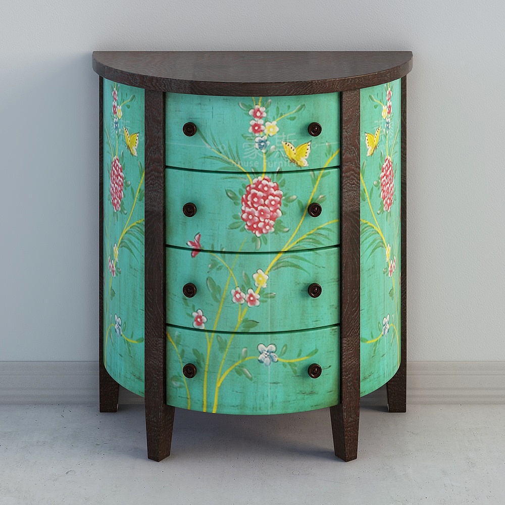 Chinese-style xuanguan cabinet fighting cabinet