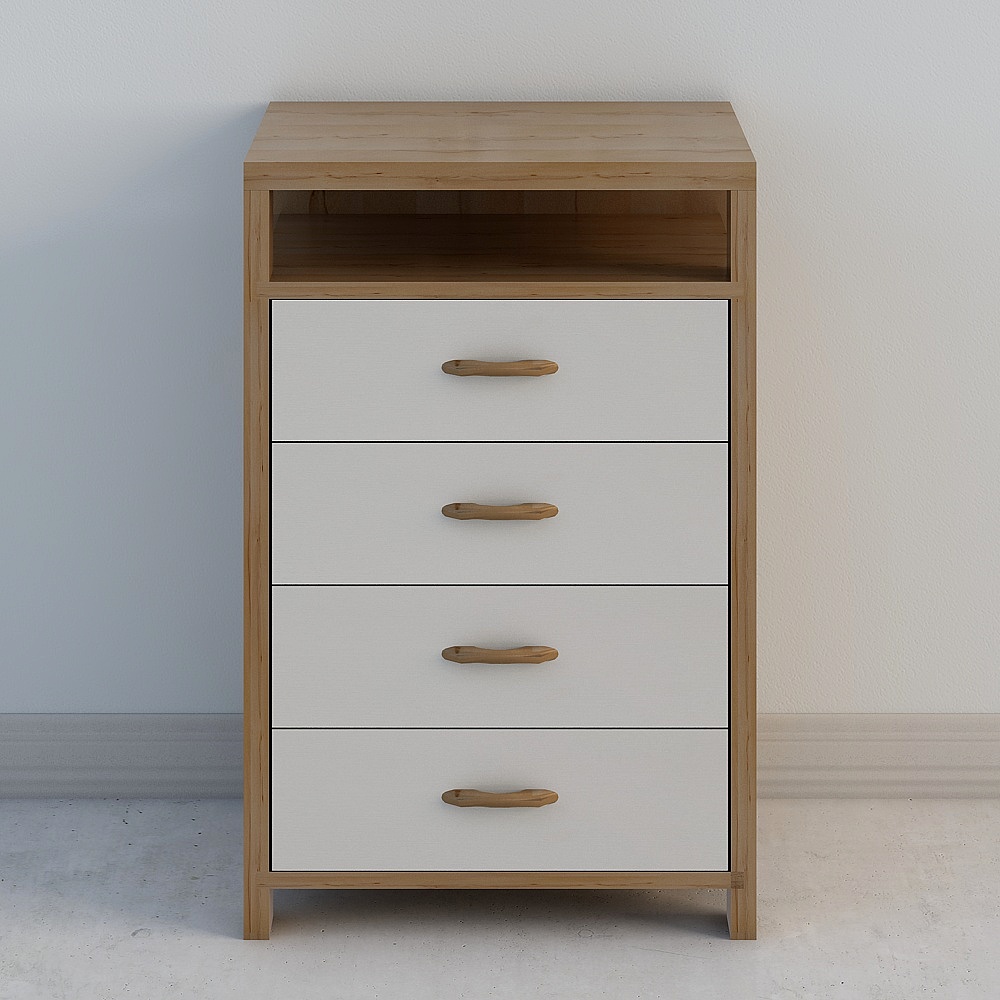 ตู้ข้างไม้ทรงญี่ปุ่น-2