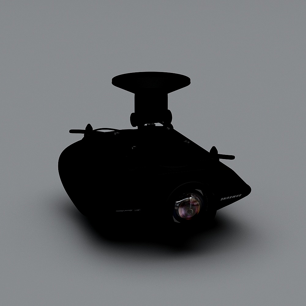 Samsung Drone 3D Model - Low Poly and High Detail