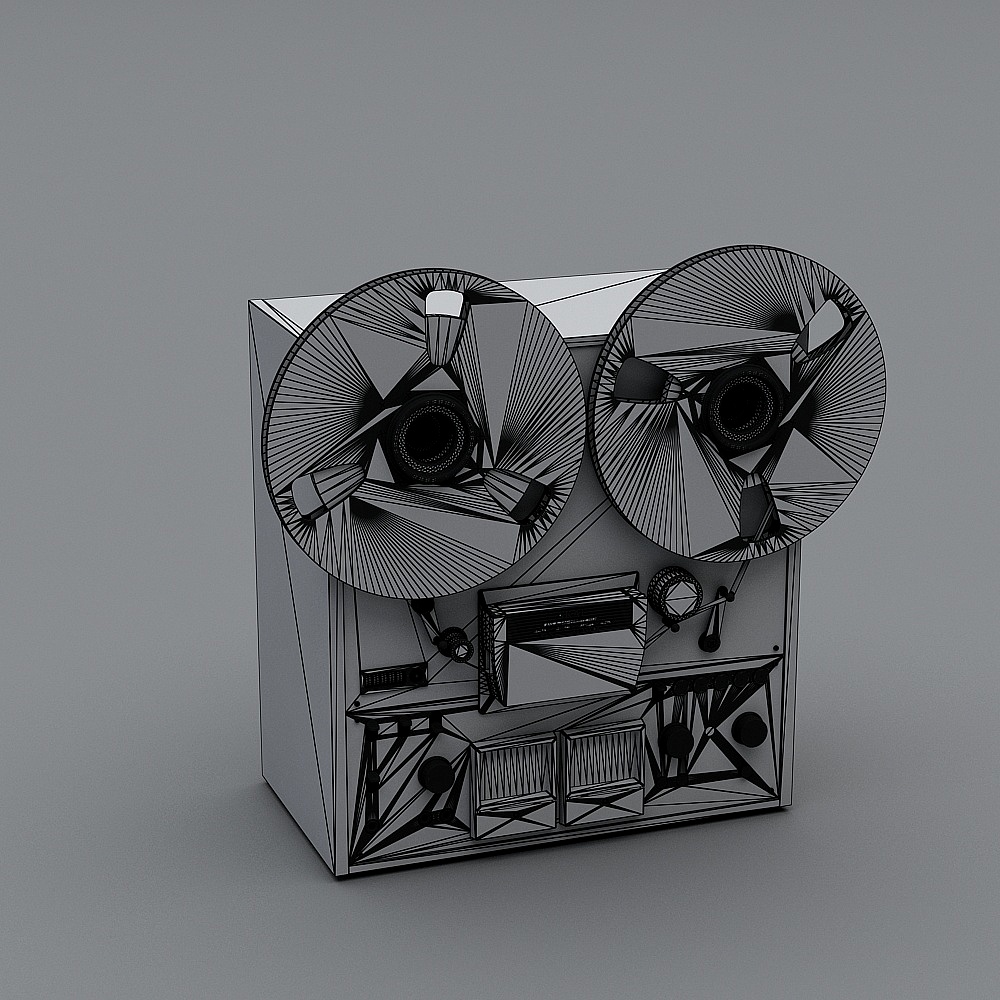 Vintage Film Projector 3D Model for Creative Projects
