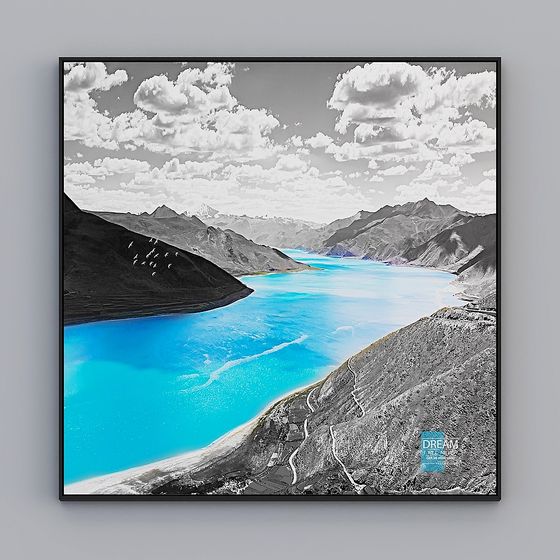 Highland Lake View 3D model