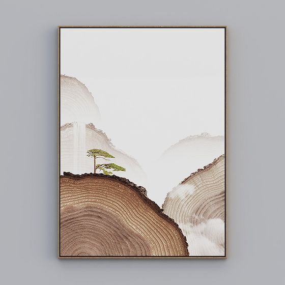 Lone Pine Valley 3D model