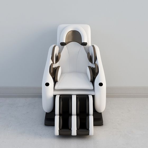 Futuristic Massage Chair 3D Model