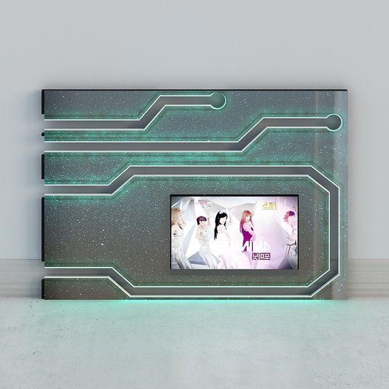 Future Display 3D model for Creative Projects