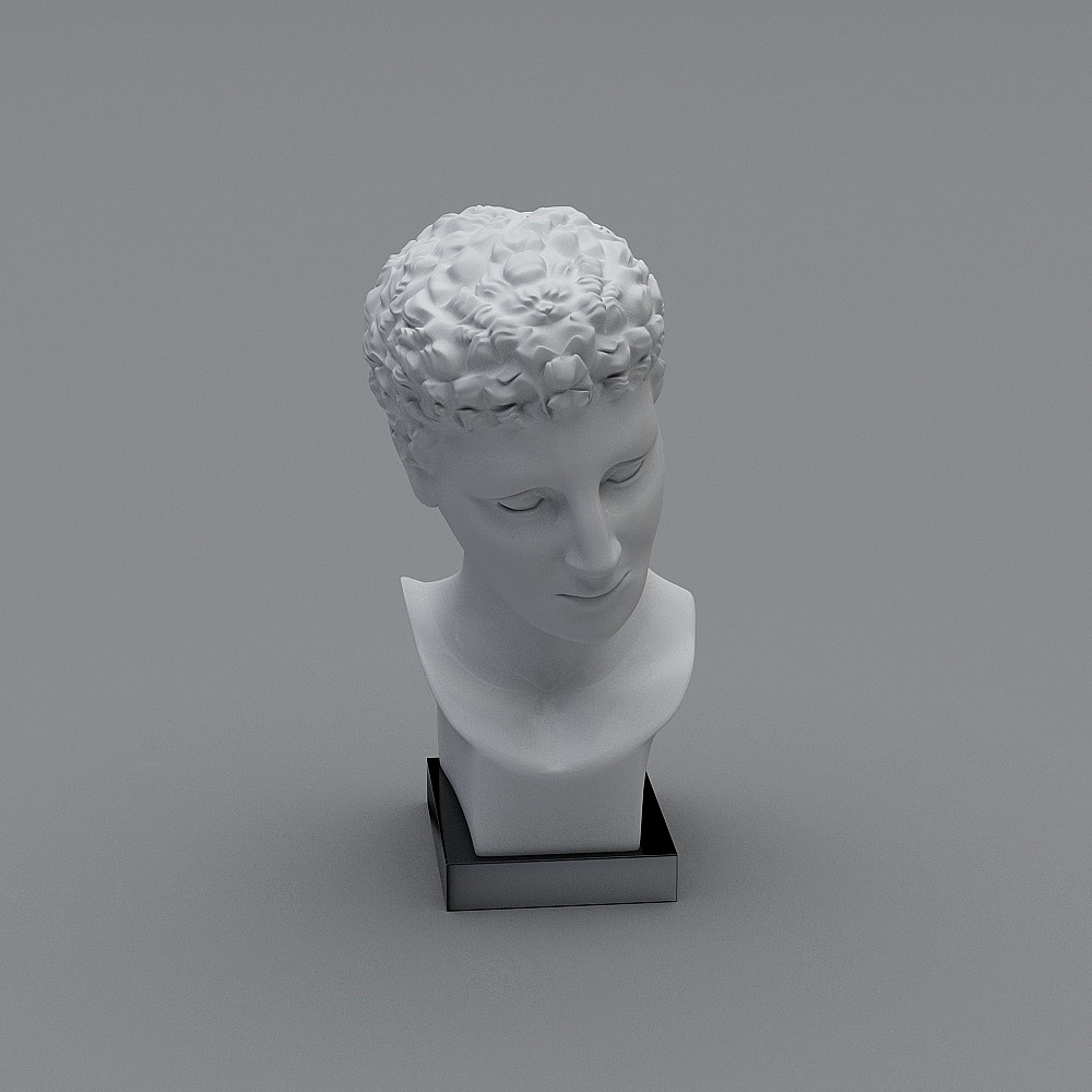 Classical Beauty Sculpture 3D model