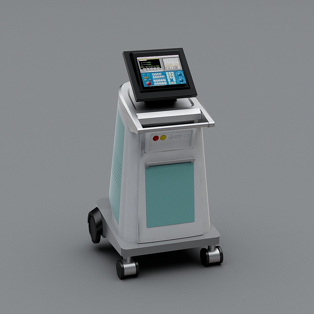 Mobile Medical Workstation 3D model