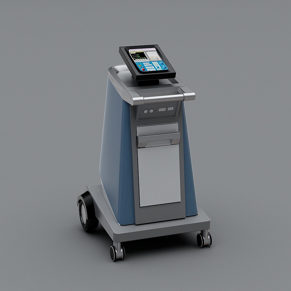 Futuristic Medical Equipment 3D model for Creative Projects