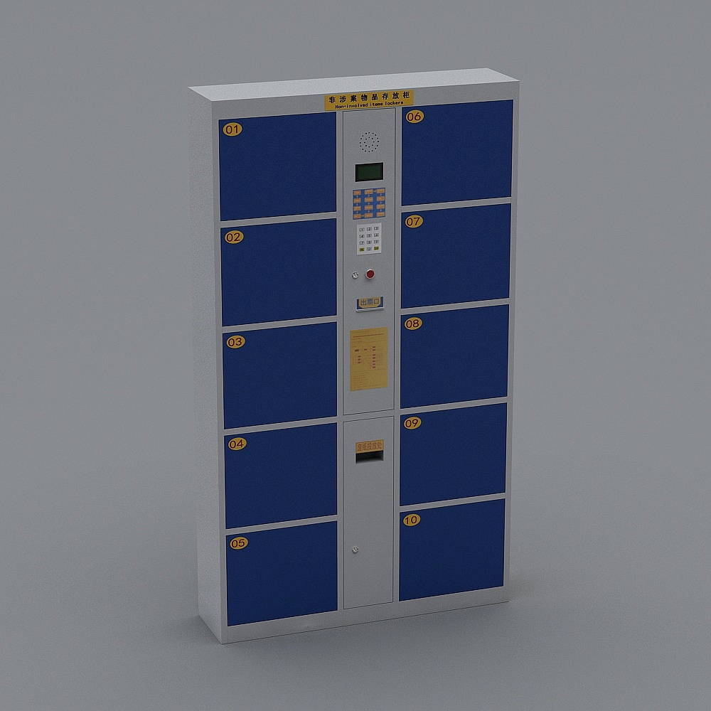 Urban Locker 3D model for Creative Spaces