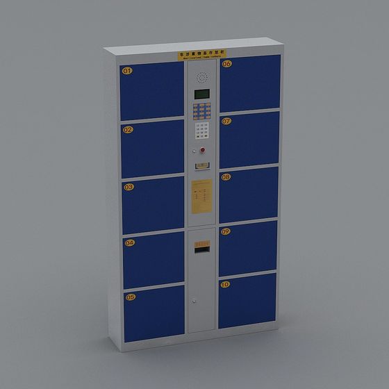 Urban Locker 3D model for Creative Spaces