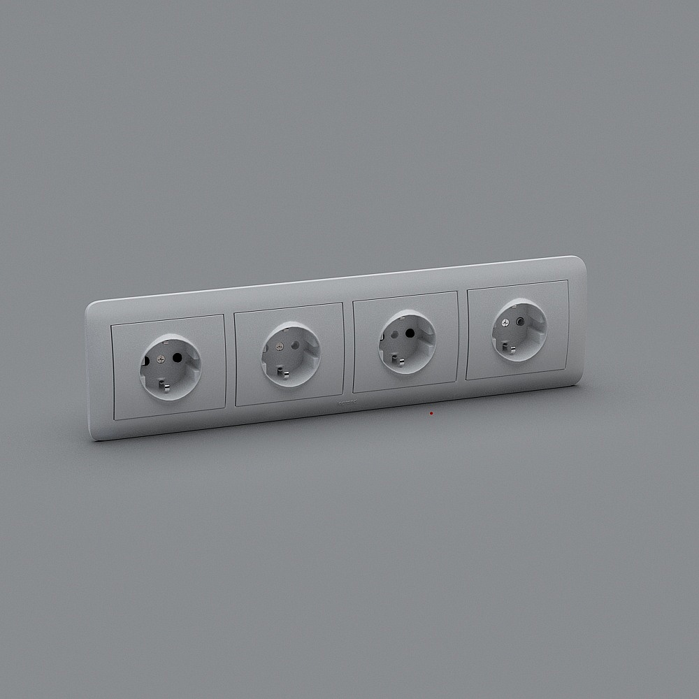 Telephone line socket-1