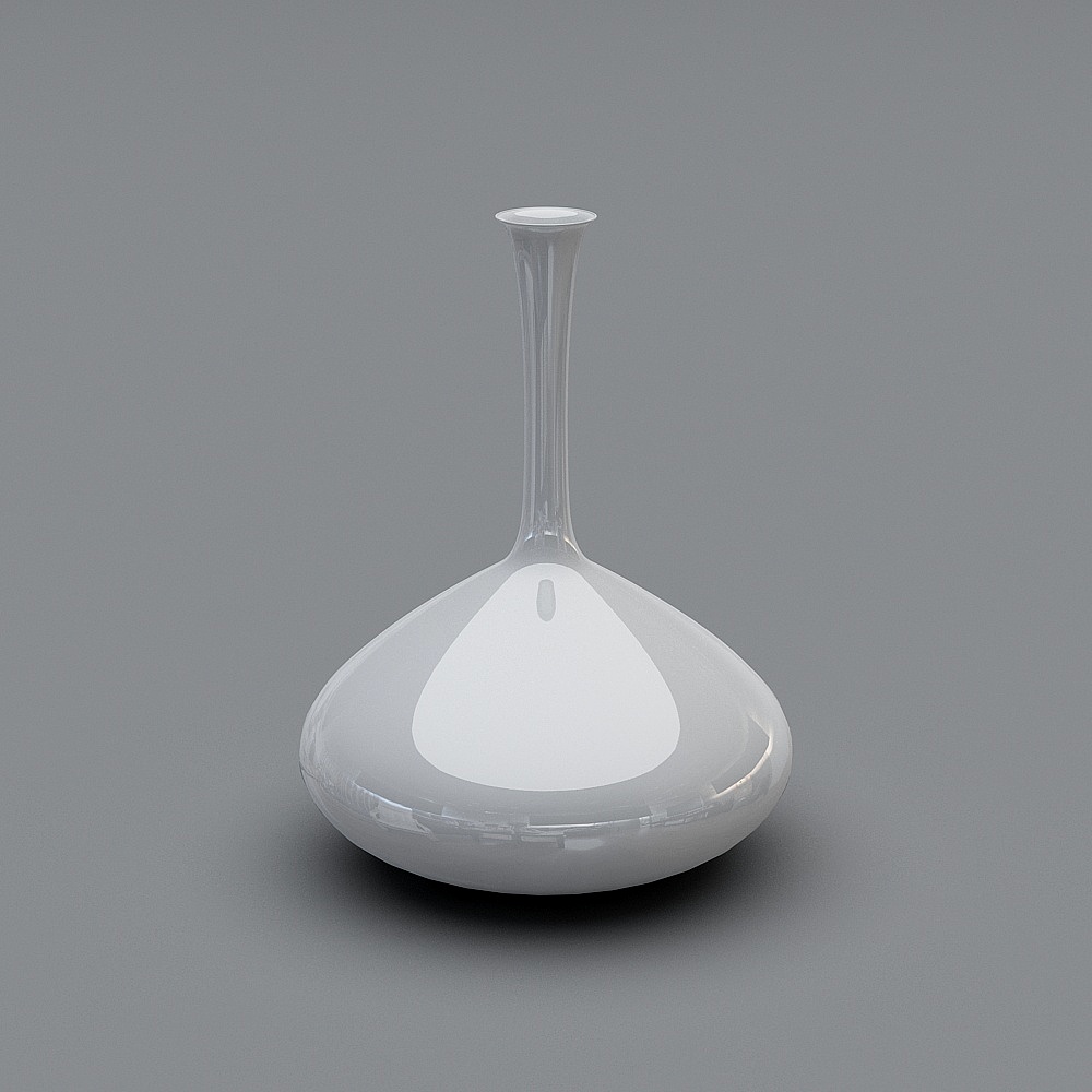 Elegant Vase 3D model for Modern Aesthetics