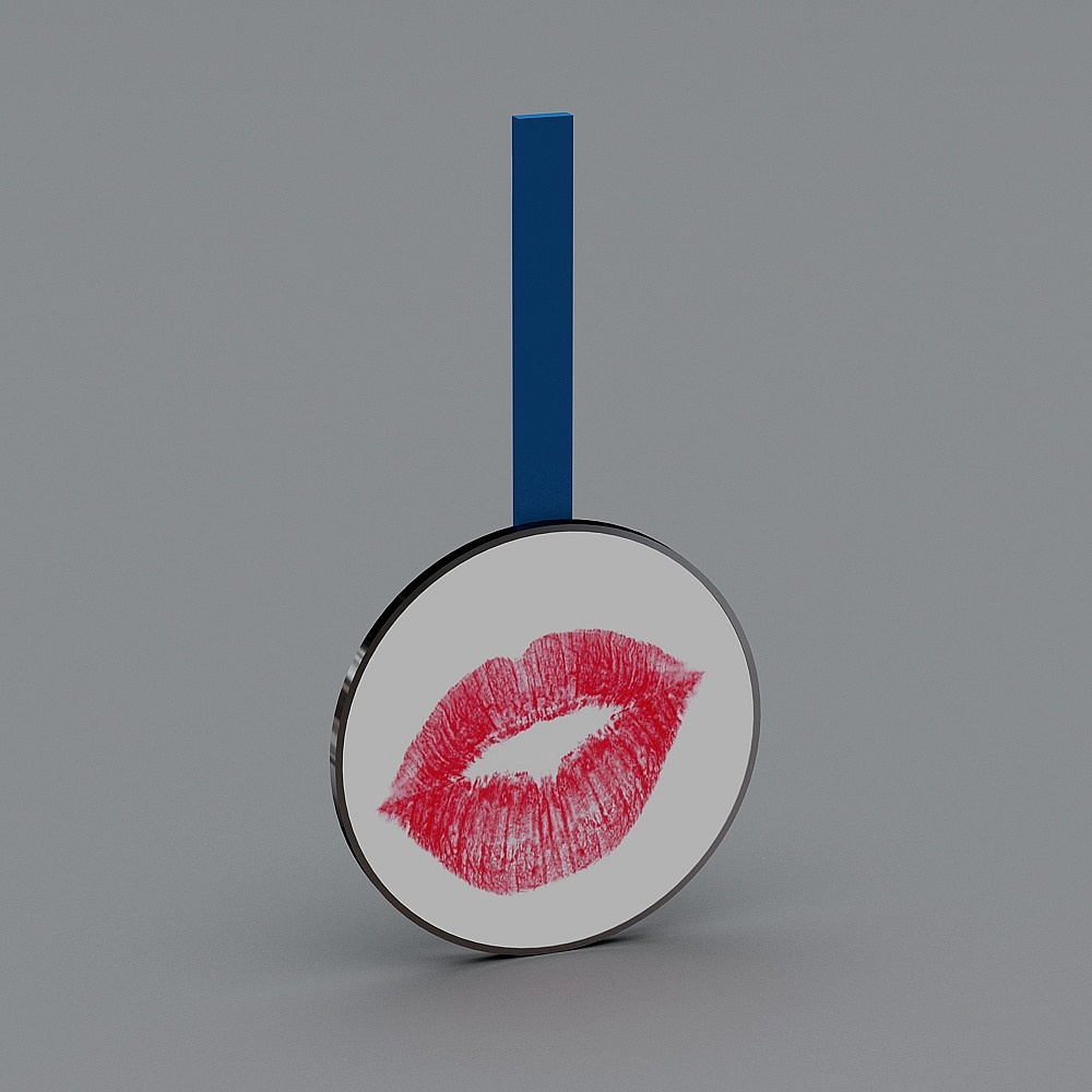 Espejo de maquillaje peine de maquillaje