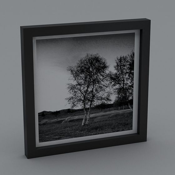 Ghostly Grove Eerie Forest 3D model for Creative Projects