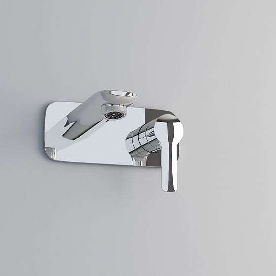 Elegant Faucet 3D model for Creative Projects