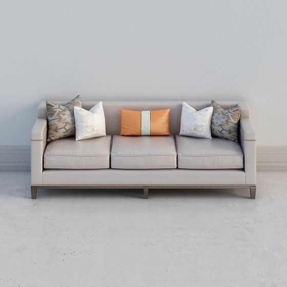 Urban Comfort Sofa 3D model for Modern Interiors