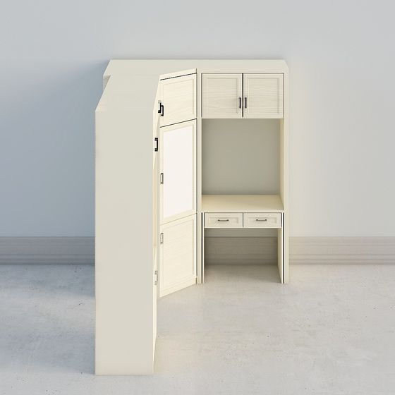 Urban Corner Desk 3D model