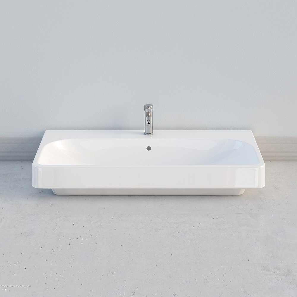 geberit Giboli - แฟชั่นเรียบง่าย - 500.226.01.1-อ่าง Smyle 1200