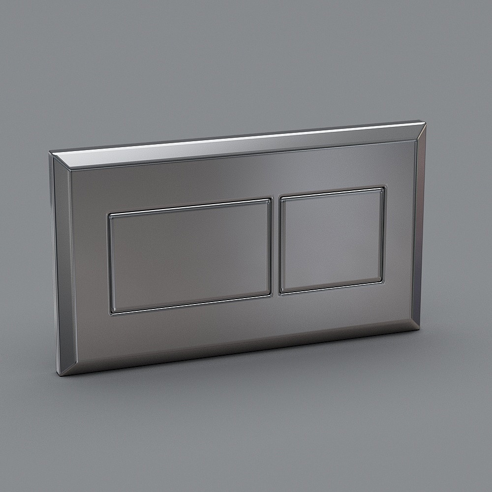Geberit-115.932.KA.1 - Concealed pneumatic flush button, dual flush.