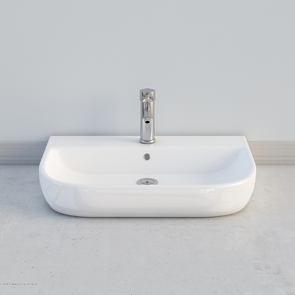 Lavabo Geberit Giboli - Moda sencilla - 500.230.01.1-Smyle 650