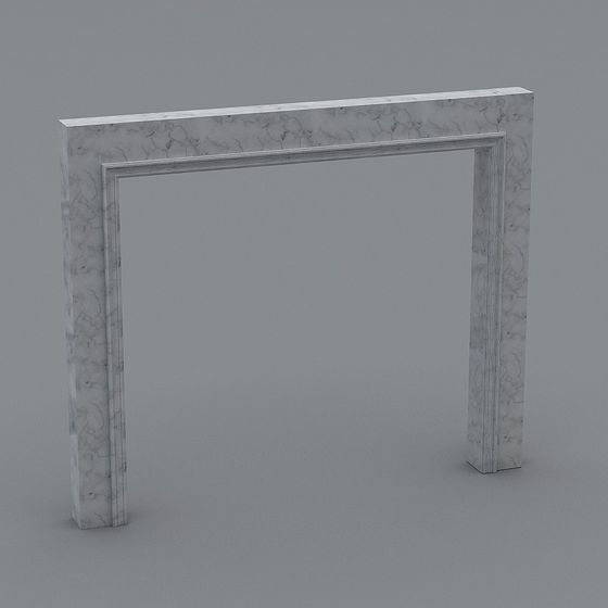 Elegant Marble Arch 3D Model for Modern Design
