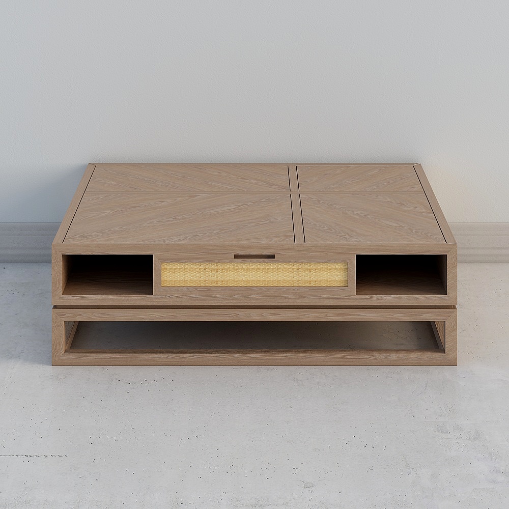 Quadratischer Couchtisch H2T011