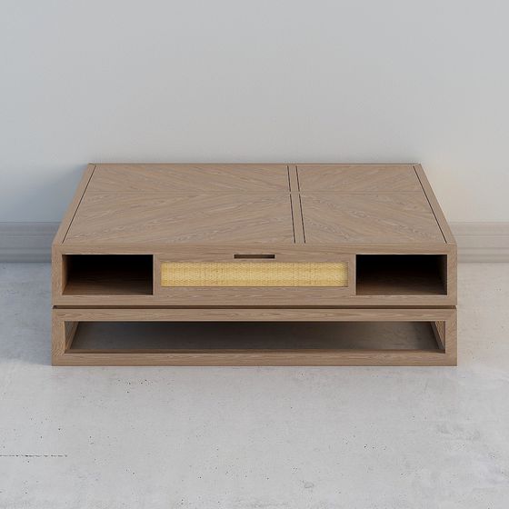 Mesa de café cuadrada H2T011