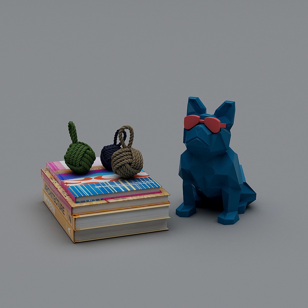 Cool House - Nordic Children's Room Girls Room-5 (Decoration Combination)