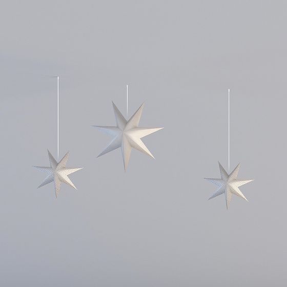 Star Light Pendant 3D model