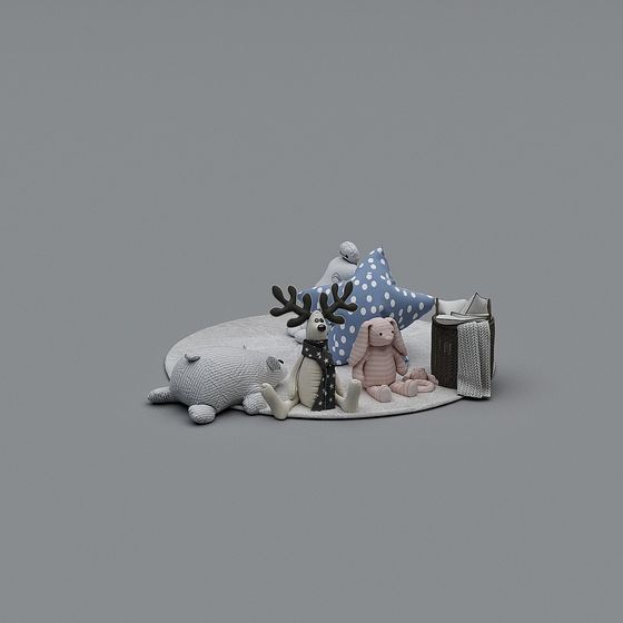 Warm Corner 3D model for Cozy Decor