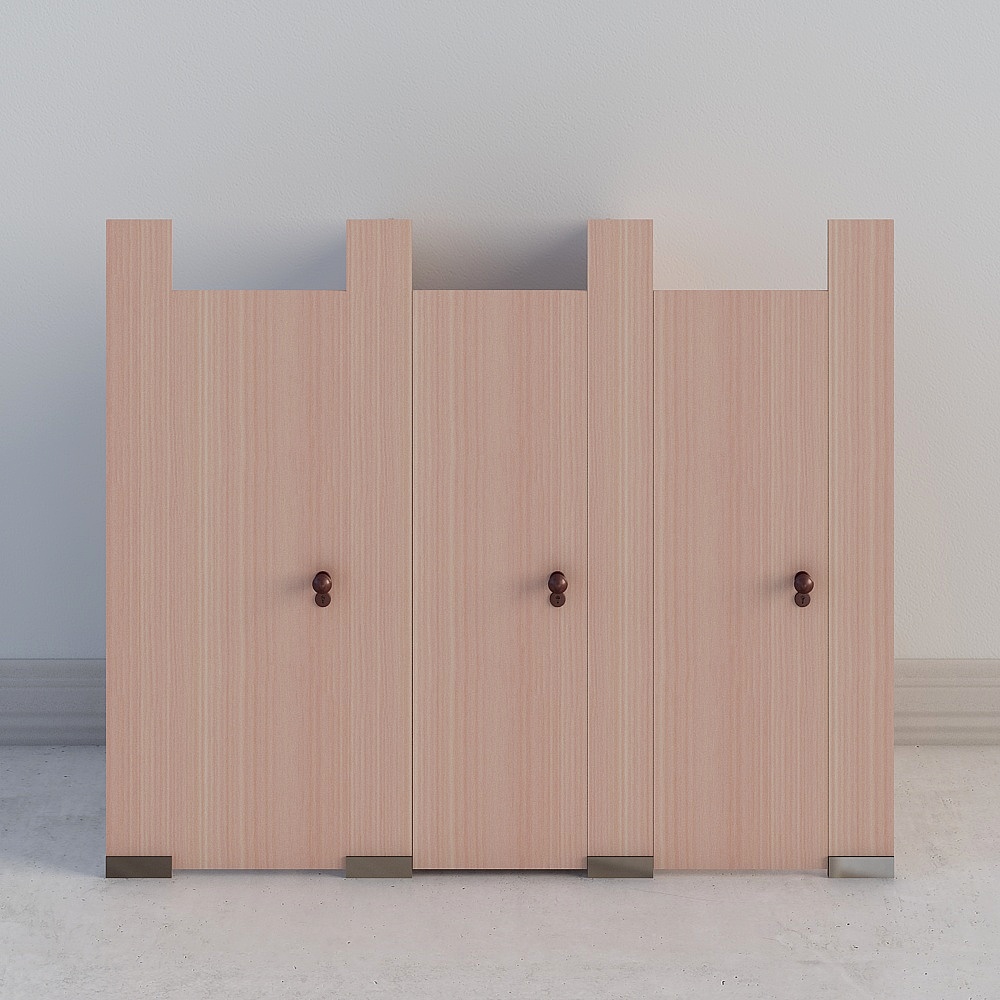 Bathroom partition public toilet