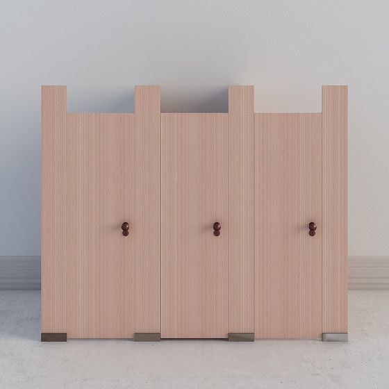 Wooden Partition 3D model - Minimalist & Vintage Craft