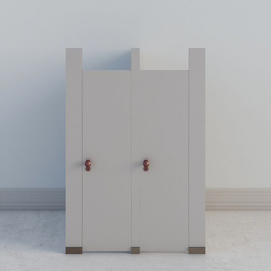 City Gate 3D model - Modern Minimalist Design