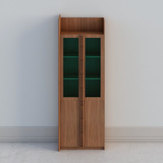 Urban Elegance Bookshelf 3D model for Modern Interiors