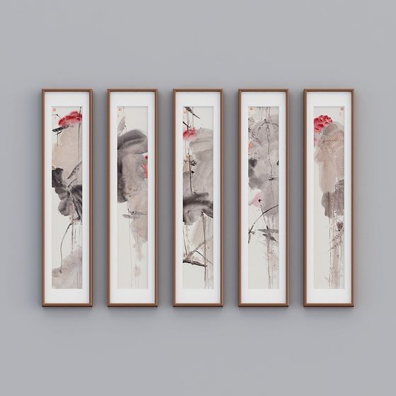 Elegant Low-Poly 3D Art Models Collection