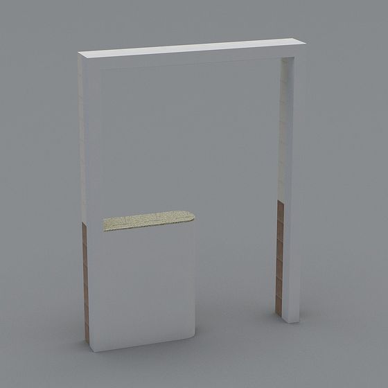 Urban Portal 3D model for Creative Projects