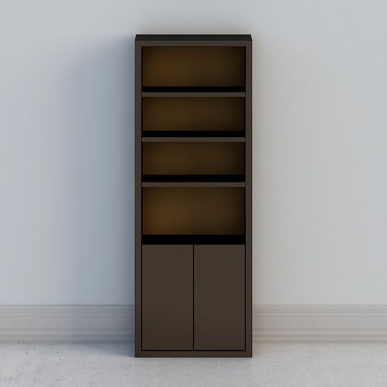 Urban Elegance Bookshelf 3D model for Modern Interiors