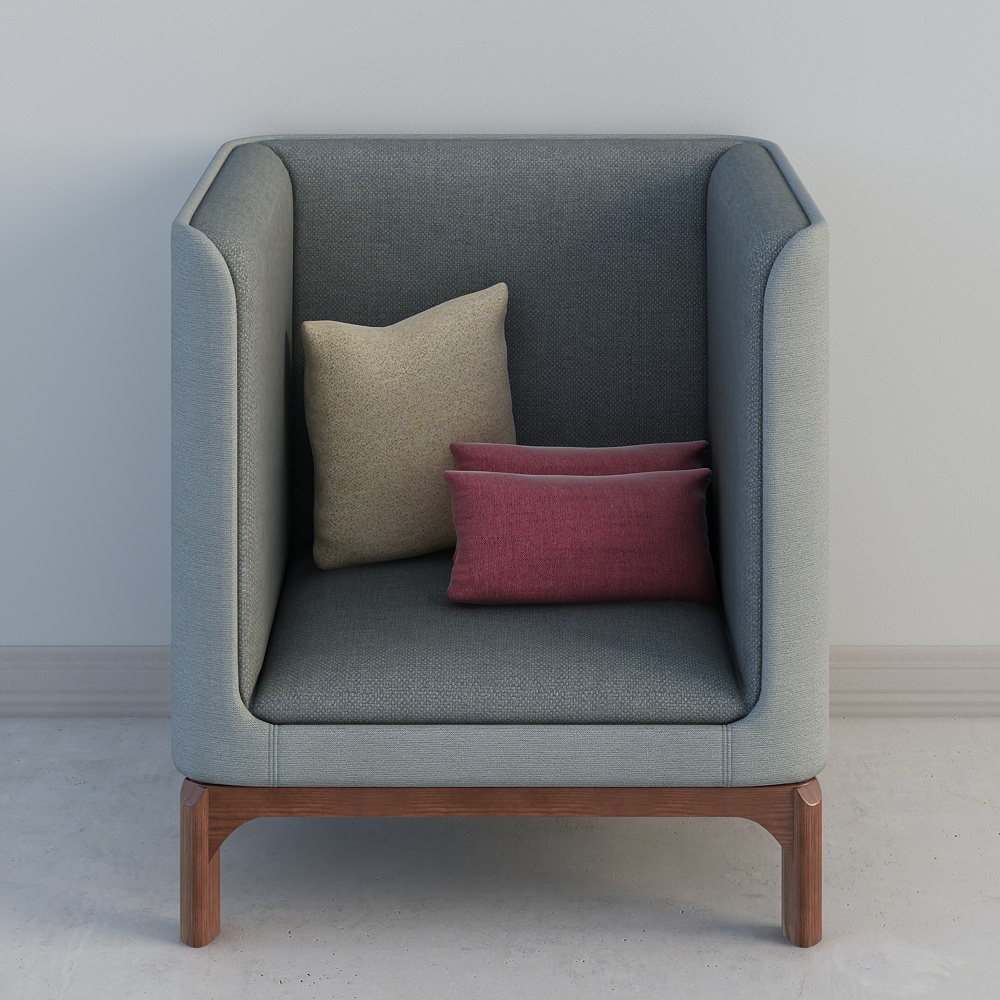 Divano MS1602A-1-D1 con Schienale Alto