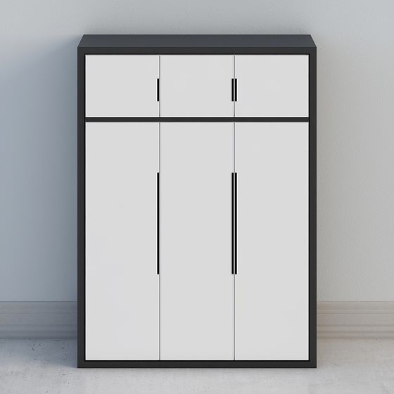 Urban Storage Cabinet 3D model